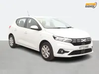 Used Dacia Sandero Expression 100 HP (73 kW) 2023 White Hatchback