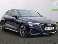 Used Audi A3 Sportback S-Line 2022 Blue Hatchback
