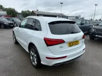 Used Audi Q5 S-line plus 177 HP (130 kW) 2013 White SUV