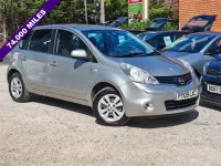 Used Nissan Note Acenta 88 HP (64 kW) 2009 Silver Hatchback