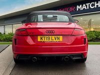 Used Audi TT S-Line 245 HP (180 kW) 2019 Red Cabriolet
