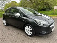 Usado Vauxhall Corsa 2015 Preto Citadino