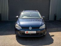 Used VW Golf VII SE 105 HP (77 kW) 2013 Blue Estate