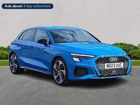 Used Audi A3 Sportback Advanced 150 HP (110 kW) 2023 Blue Hatchback