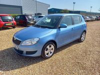 Gebraucht Skoda Fabia SE 2014 Blau Kleinwagen