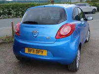 Używany Ford Ka Zetec 69 KM (50 kW) 2011 Niebieski Hatchback