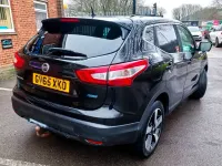Used Nissan Qashqai N-TEC 110 HP (80 kW) 2015 Black SUV