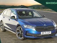 New Skoda Superb SportLine 261 HP (191 kW) 2025 Cobalt blue metallic Estate