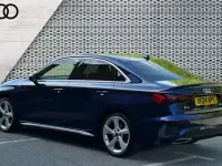 Used Audi A3 S-Line 150 HP (110 kW) 2024 Blue Sedan