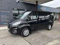 Used Ford Transit Custom Limited 130 HP (95 kW) 2022 Black Van