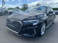 Used Audi A3 S-Line 110 HP (80 kW) 2022 Black Sedan