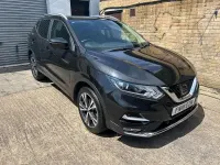 Used Nissan Qashqai N-Connecta 115 HP (84 kW) 2018 Black SUV