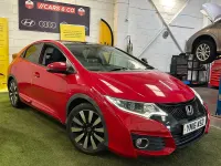Used Honda Civic SR 142 HP (104 kW) 2016 Red Hatchback