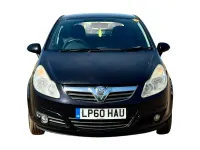 Used Vauxhall Corsa 2010 Black Hatchback