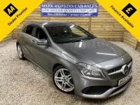 Used Mercedes A180 AMG line 122 HP (89 kW) 2017 Grey Hatchback