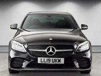 Used Mercedes C200 AMG line 184 HP (135 kW) 2018 Obsidian black Sedan