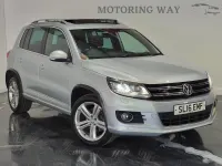 Used VW Tiguan R-line Edition 150 HP (110 kW) 2016 Silver SUV