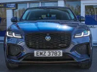 Begagnad Jaguar F-Pace R-Dynamic 204 HK (150 kW) 2021 Blå SUV