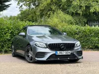 Used Mercedes E220 AMG line 194 HP (142 kW) 2017 Grey Coupe