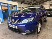 Used Nissan Qashqai Acenta 108 HP (79 kW) 2017 Blue SUV