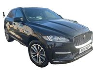 Used Jaguar F-Pace R-Sport 180 HP (132 kW) 2018 Black SUV