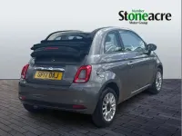 Used Fiat 500 Pop Star 69 HP (50 kW) 2017 Grey Cabriolet