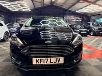 Used Ford Focus Titanium 125 HP (91 kW) 2017 Black Hatchback