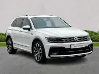 Used VW Tiguan R-line 150 HP (110 kW) 2020 White SUV