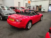 Used Mazda MX5 126 HP (92 kW) 2010 Red Cabriolet