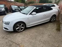 Used Audi A5 Cabriolet S-Line 2012 White Cabriolet