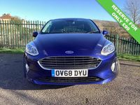 Used Ford Fiesta Titanium 125 HP (91 kW) 2018 Blue Hatchback