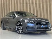 Used Audi A5 S-Line 252 HP (185 kW) 2018 Grey Coupe