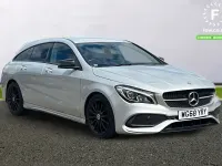 Usado Mercedes CLA220 AMG line 2018 Prateado Sedan