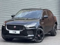 Used Jaguar E-Pace R-Dynamic 180 HP (132 kW) 2019 Black SUV