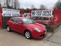 Begagnad Alfa Romeo MiTo Progression 105 HK (77 kW) 2016 Röd Halvkombi