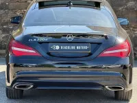 Used Mercedes CLA220 AMG line 170 HP (125 kW) 2018 Black Coupe