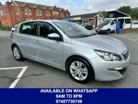 Used Peugeot 308 Active 100 HP (73 kW) 2015 Silver Hatchback