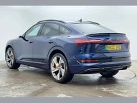 Used Audi e-tron Sportback Advanced 300 kW (408 HP) 2022 Blue SUV