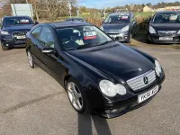 Used Mercedes C180 143 HP (105 kW) 2006 Black Coupe