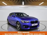 Used BMW 118 M Sport 136 HP (100 kW) 2019 Blue Hatchback
