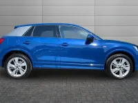 New Audi Q2 S-Line 150 HP (110 kW) 2026 Ascari blue SUV