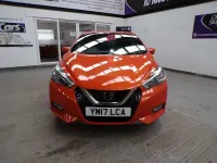 Usado Nissan Micra Tekna 90 HP (66 kW) 2017 Laranja Citadino