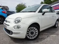 Used Fiat 500 Lounge 69 HP (50 kW) 2016 White Hatchback