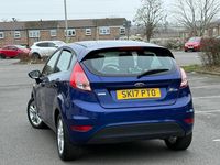 Used Ford Fiesta Zetec 2017 Blue Hatchback