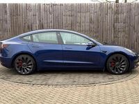 Used Tesla Model 3 Performance 461 kW (627 HP) 2022 Blue Sedan