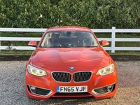 Used BMW 220 Luxury Line 190 HP (139 kW) 2015 Orange Coupe