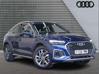 Used Audi Q5 Sportback S-Line 261 HP (191 kW) 2022 Blue SUV