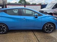 Used Nissan Micra Acenta 2021 Blue Hatchback