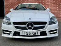 Used Mercedes SLK250 AMG 204 HP (150 kW) 2015 White Cabriolet