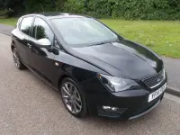 Used Seat Ibiza FR 105 HP (77 kW) 2014 Black Hatchback